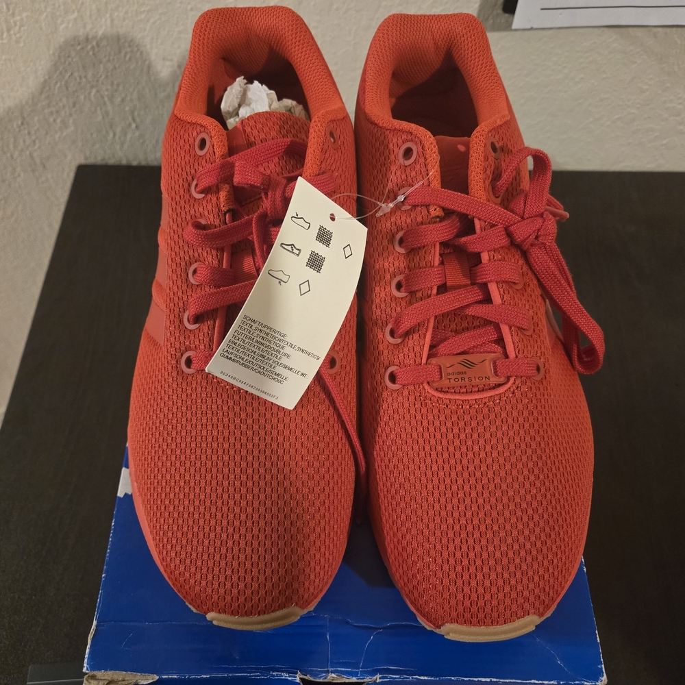 Adidas ZX Flux Red Sneakers